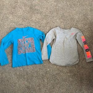 2 Nike shirts